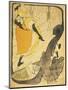 Lithograph Jane Avril, 1893-Henri de Toulouse-Lautrec-Mounted Giclee Print