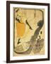 Lithograph Jane Avril, 1893-Henri de Toulouse-Lautrec-Framed Giclee Print