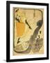 Lithograph Jane Avril, 1893-Henri de Toulouse-Lautrec-Framed Giclee Print