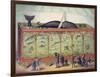 Lithograph of 19th Century Traveling Aquarium-null-Framed Giclee Print