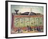 Lithograph of 19th Century Traveling Aquarium-null-Framed Giclee Print