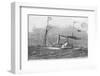 Lithograph of Confederate Blockade Runner Colonel Lamb-null-Framed Photographic Print