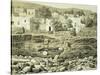 Lithograph of Excavations at the North Side of Quadrangle-null-Stretched Canvas