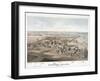 Lithograph of Princeton College-null-Framed Giclee Print