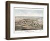 Lithograph of Princeton College-null-Framed Giclee Print