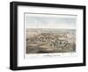 Lithograph of Princeton College-null-Framed Giclee Print