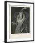 Lithograph of Queen Elizabeth-null-Framed Giclee Print