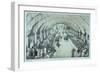 Lithograph of the Coronation of General Faustin Soulouque as Emperor of Haiti-null-Framed Giclee Print