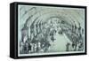 Lithograph of the Coronation of General Faustin Soulouque as Emperor of Haiti-null-Framed Stretched Canvas