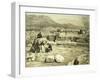 Lithograph of the Excavation of the Temple of Mars-Thomas Picken-Framed Giclee Print