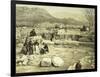 Lithograph of the Excavation of the Temple of Mars-Thomas Picken-Framed Giclee Print