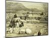Lithograph of the Excavation of the Temple of Mars-Thomas Picken-Mounted Giclee Print