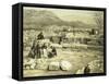 Lithograph of the Excavation of the Temple of Mars-Thomas Picken-Framed Stretched Canvas