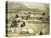 Lithograph of the Excavation of the Temple of Mars-Thomas Picken-Stretched Canvas