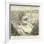 Lithographic Limestone Quarries of Solnhofen in Bavaria-null-Framed Giclee Print