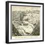 Lithographic Limestone Quarries of Solnhofen in Bavaria-null-Framed Giclee Print