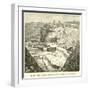 Lithographic Limestone Quarries of Solnhofen in Bavaria-null-Framed Giclee Print