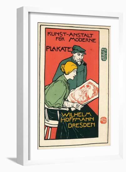 Lithographie publicitaire, Exposition d'affiches modernes-null-Framed Giclee Print