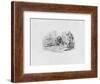 'Lithography', 1829-George Cruikshank-Framed Giclee Print