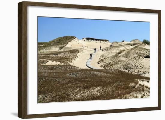 Lithuania, Curonian Spit, Perwalka, Drifting Sand Dune-Catharina Lux-Framed Photographic Print