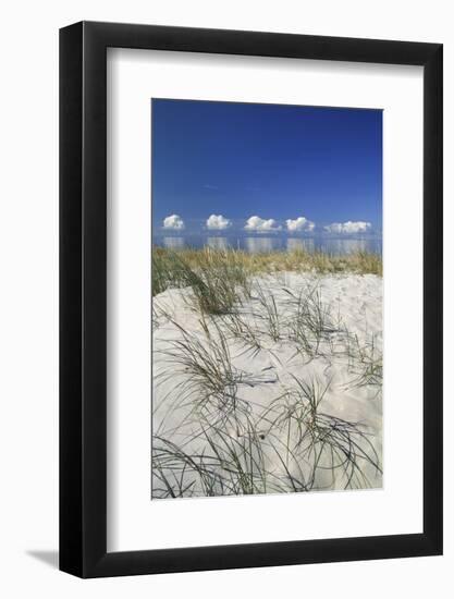 Lithuania, Curonian Spit, the Baltic Sea with Clouds-Catharina Lux-Framed Photographic Print