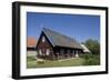 Lithuania, Klaipeda County, Curonian Spit, Nida, Typical Thatched House-null-Framed Giclee Print