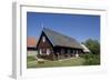 Lithuania, Klaipeda County, Curonian Spit, Nida, Typical Thatched House-null-Framed Giclee Print