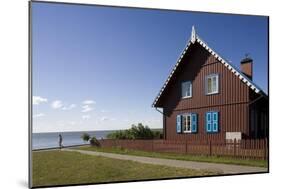 Lithuania, Klaipeda, Curonian Spit, Nida, Entrance to Traditional House-null-Mounted Giclee Print
