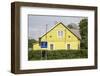 Lithuania, Siauliai, Wooden House Facade-Catharina Lux-Framed Photographic Print