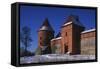 Lithuania, Trakai, Gothic Trakai Island Castle, Situated on Lake Galve-null-Framed Stretched Canvas