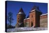 Lithuania, Trakai, Gothic Trakai Island Castle, Situated on Lake Galve-null-Stretched Canvas