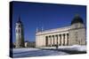 Lithuania, Vilnius, Old Town, Senamiestis, Cathedral, Arkikatedra Bazilika, Bell Tower-null-Stretched Canvas