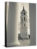 Lithuania, Vilnius, Old Town, Vilnius Cathedral-Walter Bibikow-Stretched Canvas