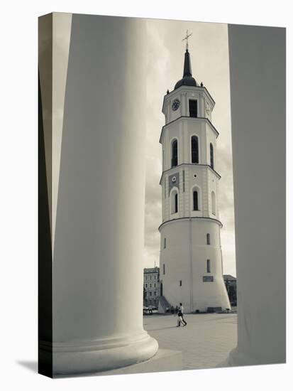 Lithuania, Vilnius, Old Town, Vilnius Cathedral-Walter Bibikow-Stretched Canvas