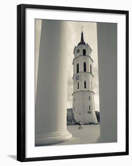 Lithuania, Vilnius, Old Town, Vilnius Cathedral-Walter Bibikow-Framed Photographic Print