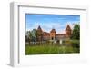 Lithuania, Vilnius. Trakai Castle and Galve lake-Miva Stock-Framed Photographic Print