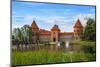 Lithuania, Vilnius. Trakai Castle and Galve lake-Miva Stock-Mounted Photographic Print