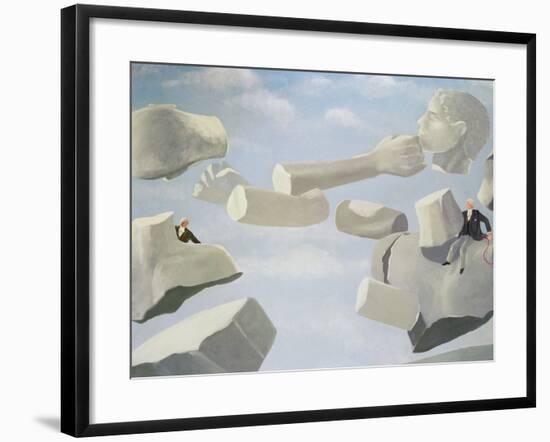 Litigation Anger-Lincoln Seligman-Framed Giclee Print