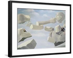 Litigation Anger-Lincoln Seligman-Framed Giclee Print