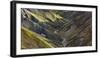 Litla-Brandsgil, Rhyolith Rocks, Landmannalaugar, Iceland-Rainer Mirau-Framed Photographic Print