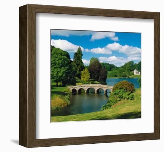 Litlle Stone Bridge-null-Framed Art Print