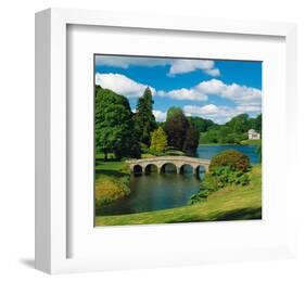 Litlle Stone Bridge-null-Framed Art Print