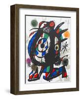 Litografia original I-Joan Miro-Framed Collectable Print