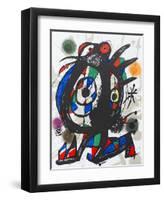 Litografia original I-Joan Miro-Framed Collectable Print