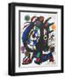 Litografia original I-Joan Miro-Framed Collectable Print