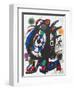 Litografia original I-Joan Miro-Framed Collectable Print