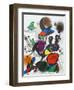 Litografia original II-Joan Miro-Framed Collectable Print
