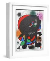 Litografia original III-Joan Miro-Framed Collectable Print