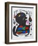 Litografia original V-Joan Miro-Framed Collectable Print