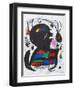 Litografia original V-Joan Miro-Framed Collectable Print